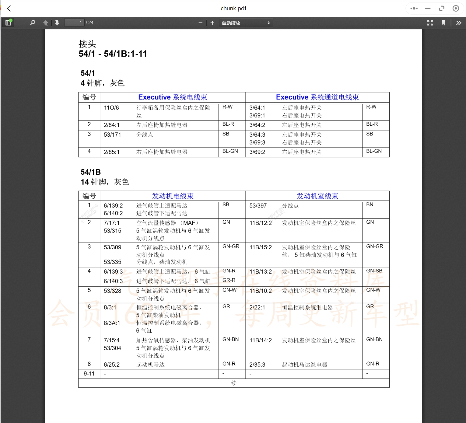 2005-2015年沃尔沃汽车维修电路图线路图[资料更新]