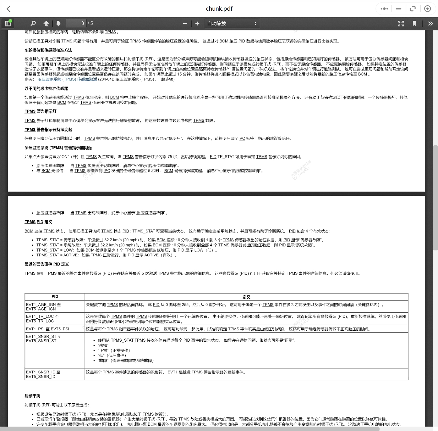 2005-2022年款福特福克斯维修手册和电路图资料更新